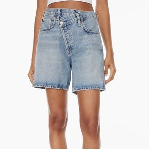 Agolde Criss Cross shorts - size 29